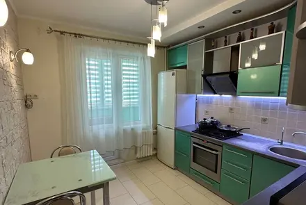 Interior of apartment for daily rent, Rechitsa, Molodezhnaya St. 3Б